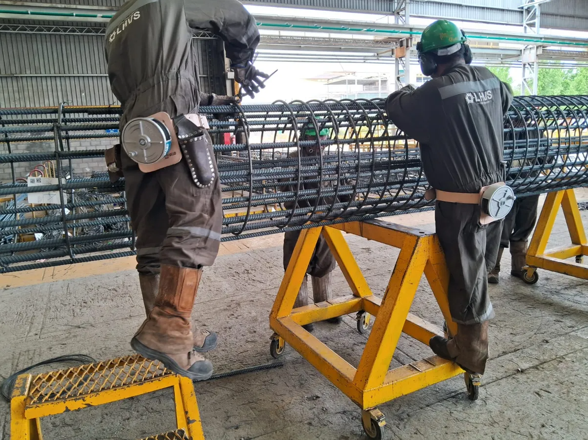 Carrete Porta Alambre Enfierrador ENRollo