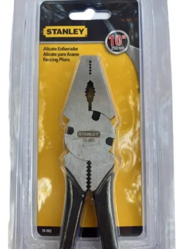 Alicate Enfierrador Stanley 10"