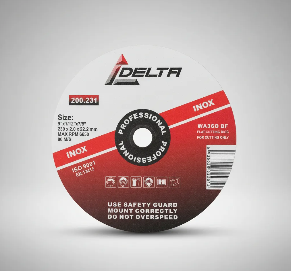 Disco de Corte Metal INOX Delta