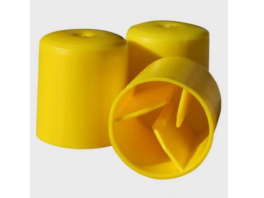 Rebar Caps 12-36mm Amarillo 200un