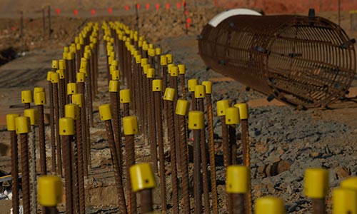 Rebar Caps 12-36mm Amarillo 200un