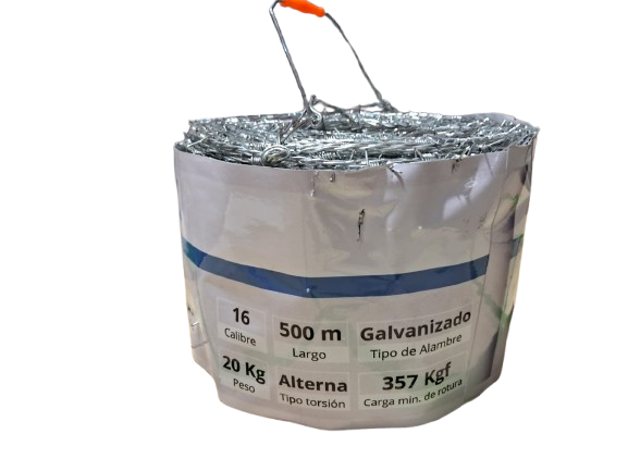 Rollo Alambre De Pua #16 500mt