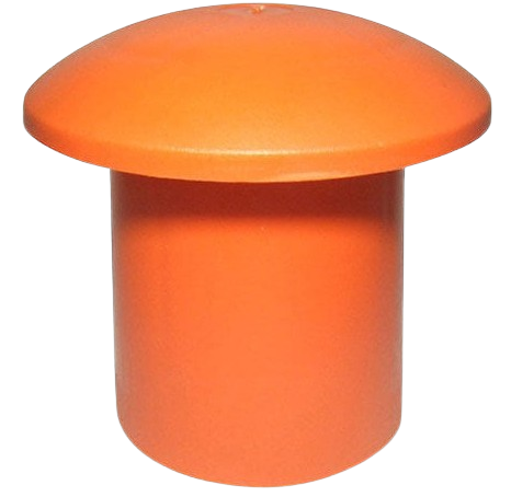 Rebar Caps 8-18mm Naranjo 500un