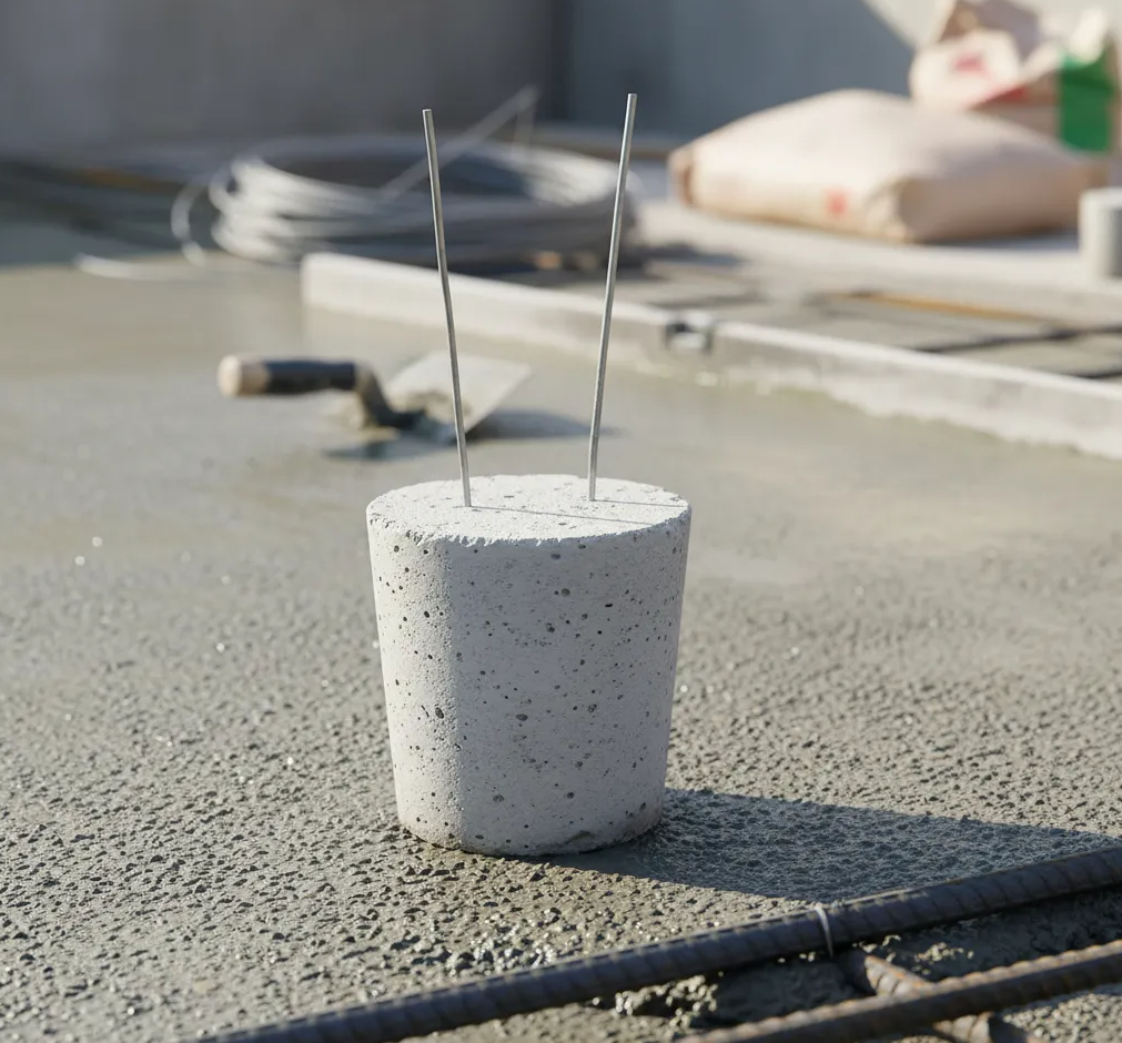 Separador de Moldaje Hormigón Cilíndrico